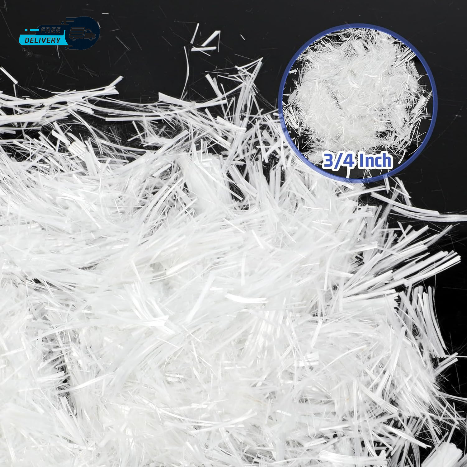 6.6 Lb Concrete Fiberglass, 3/4 Inch Fiberglass Mortar Concrete Reinforcement