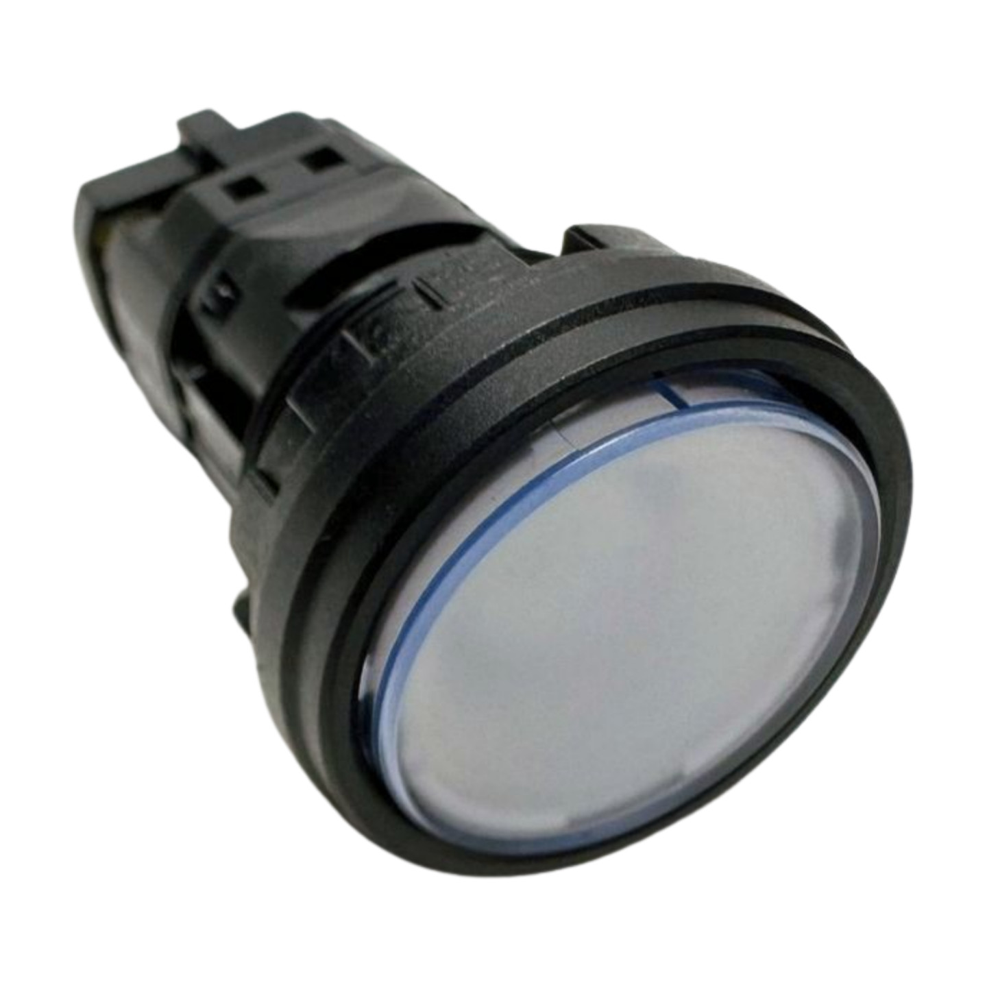IDEC HW1P-1FQD-W-24V White LED Indicator Pilot Light, 22mm, 5-30V, 1W