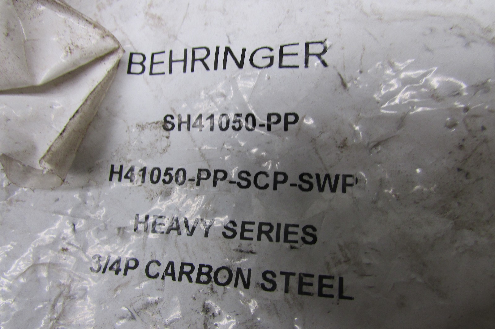 Behringer SH41050-PP-SCP-SWP Heavy Series 3/4 Pipe Clamp Lot of 2!