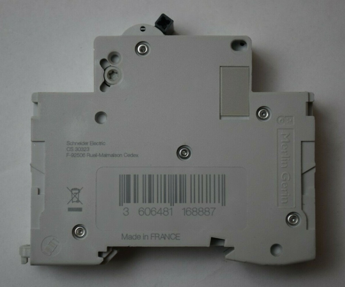 Schneider Electric M9F23101 Miniature Circuit Breaker Multi 9 C60SP 1P D 1A 277V