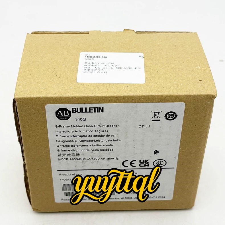 140G-G2E3-D16 140G 125A Frame Molded Case Ckt-Bkr New Original 140GG2E3D16