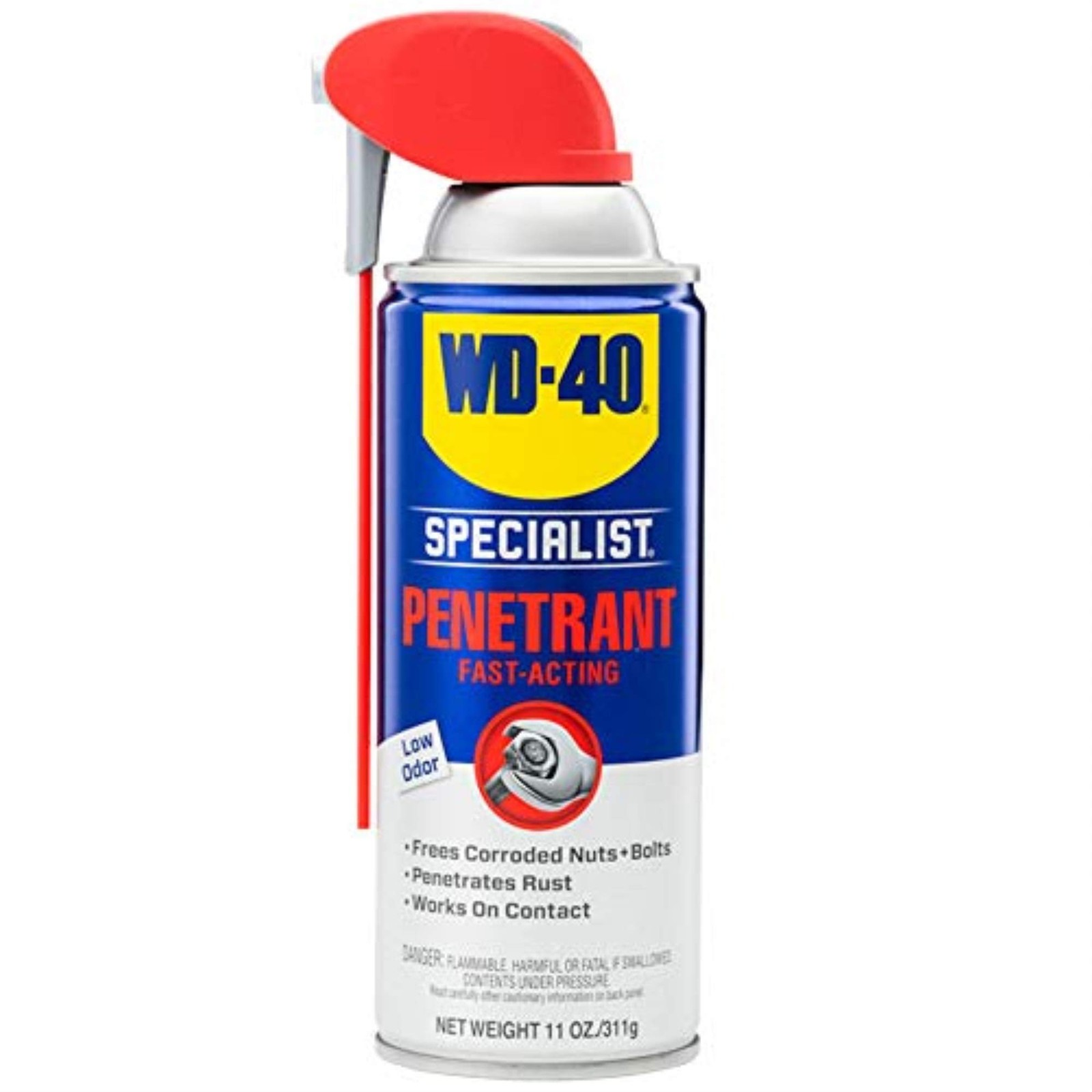 WD-40 Specialist Penetrant with Smart Straw Penetrant for Metal 11 Oz