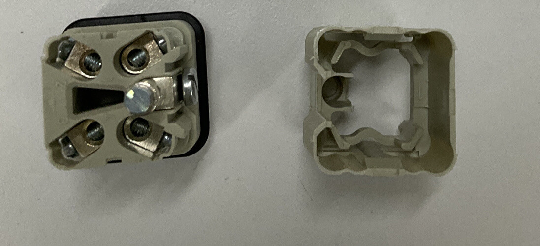 Lapp/Epic 10431000 H-A 4 SS 4+PE Male Connector Plug (YE233)