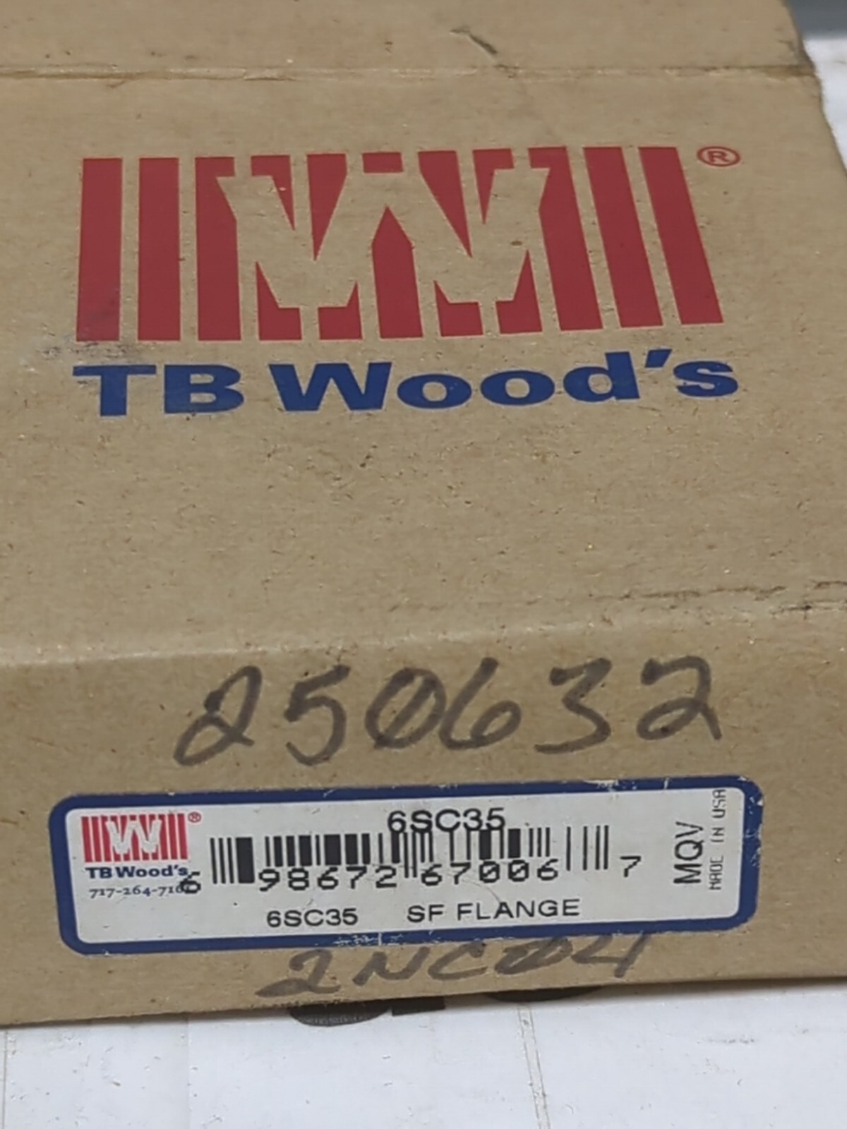 TB WOOD’S,6SC35,SF FLANGE