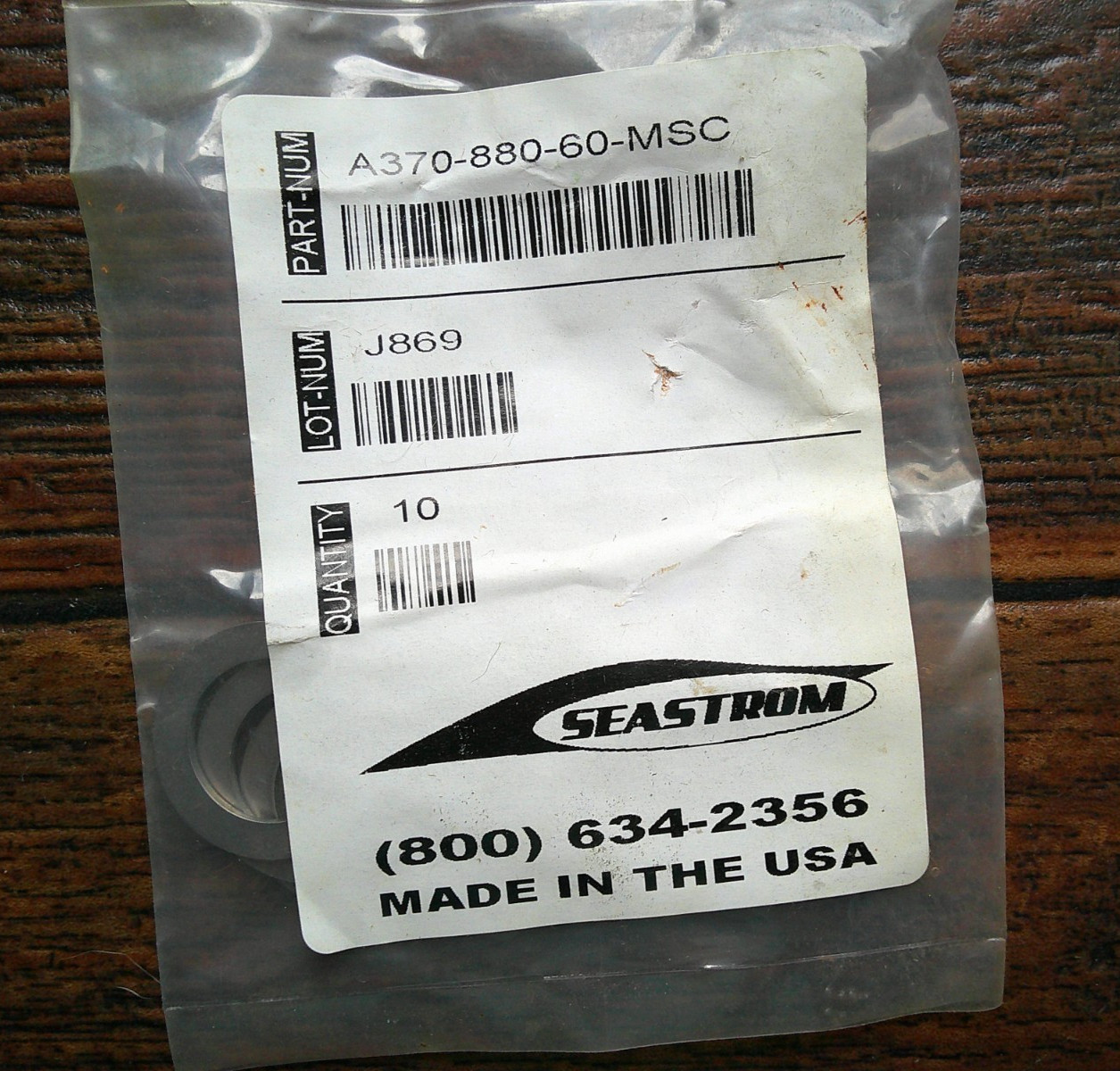 SEASTROM A370–880-60-MSC (10 Pcs.)