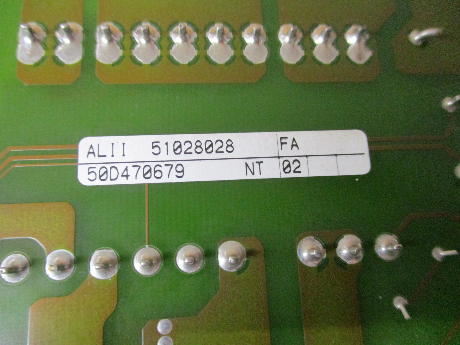 MGE 51028028 ALII Circuit Board 5102807XD-2FA W/ Housing