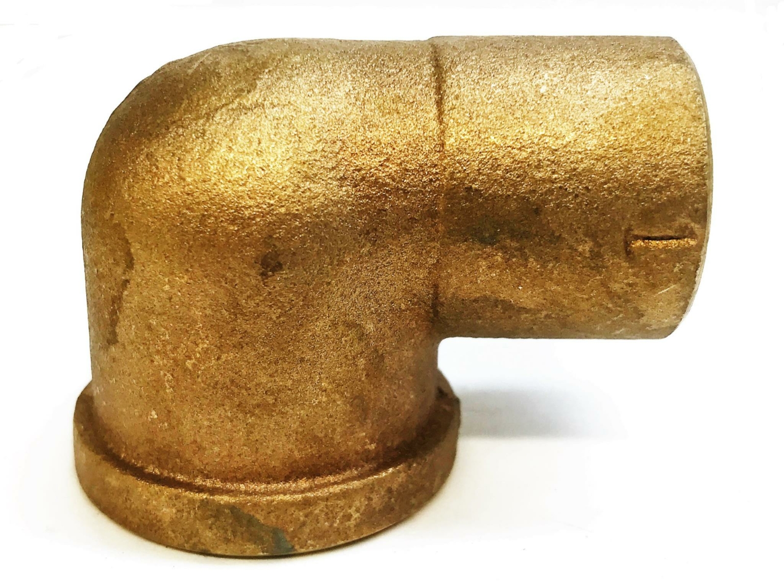 Nibco Bronze 1″ Female x 1″ Sweat 90 Degree Elbow [Lot of 2] NOS
