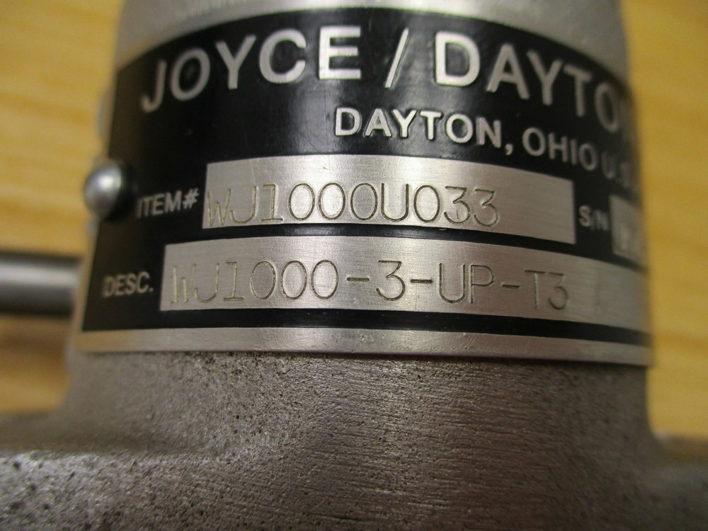 Joyce Dayton WJ1000-3-UP-T3 Upright Mechanical Screw Actuator WJ100U033