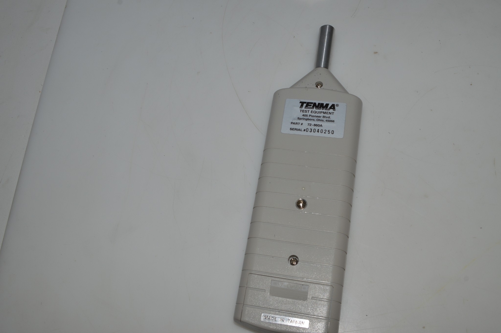 *TC* Tenma 72-860A Test Equipment Portable Digital Sound Level Meter (PVR27)