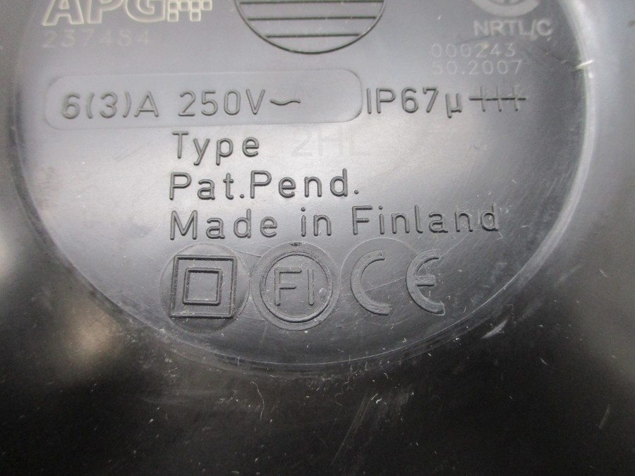 APG KARI KA-S 237484 2HL 250V 6(3)A NSNP