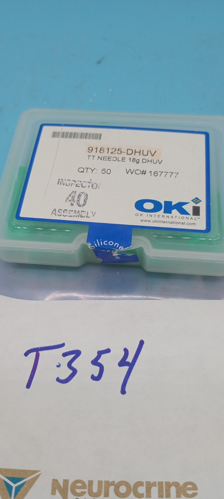OKI Metcal 918125-DHUV TT Series 18 G/1 1/4 in. Needles/Standard Tips (50)