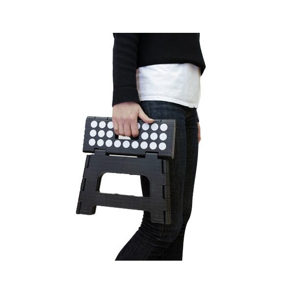 Big John Bjstep 1 Step, Folding Plastic Step Stand, 700 Lb. Load Capacity, 8.8