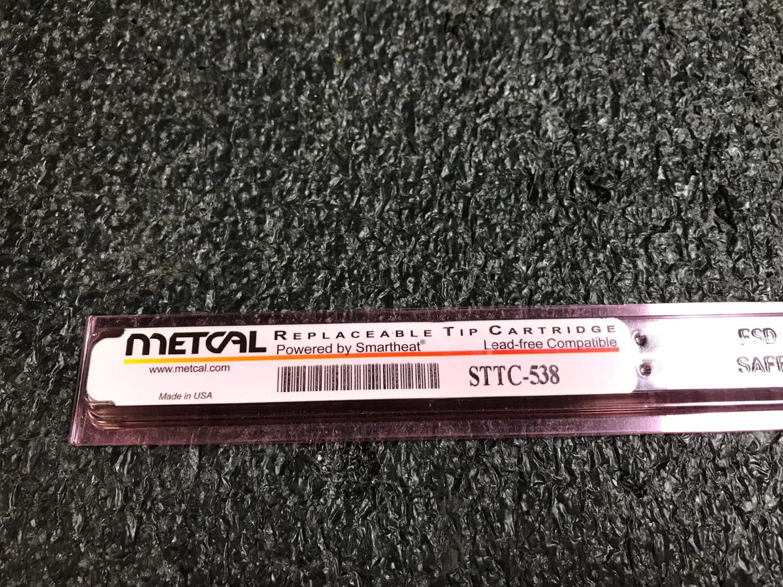 OKI METCAL Chisel STTC-538 Lead Free Replacement Tip Cartridge