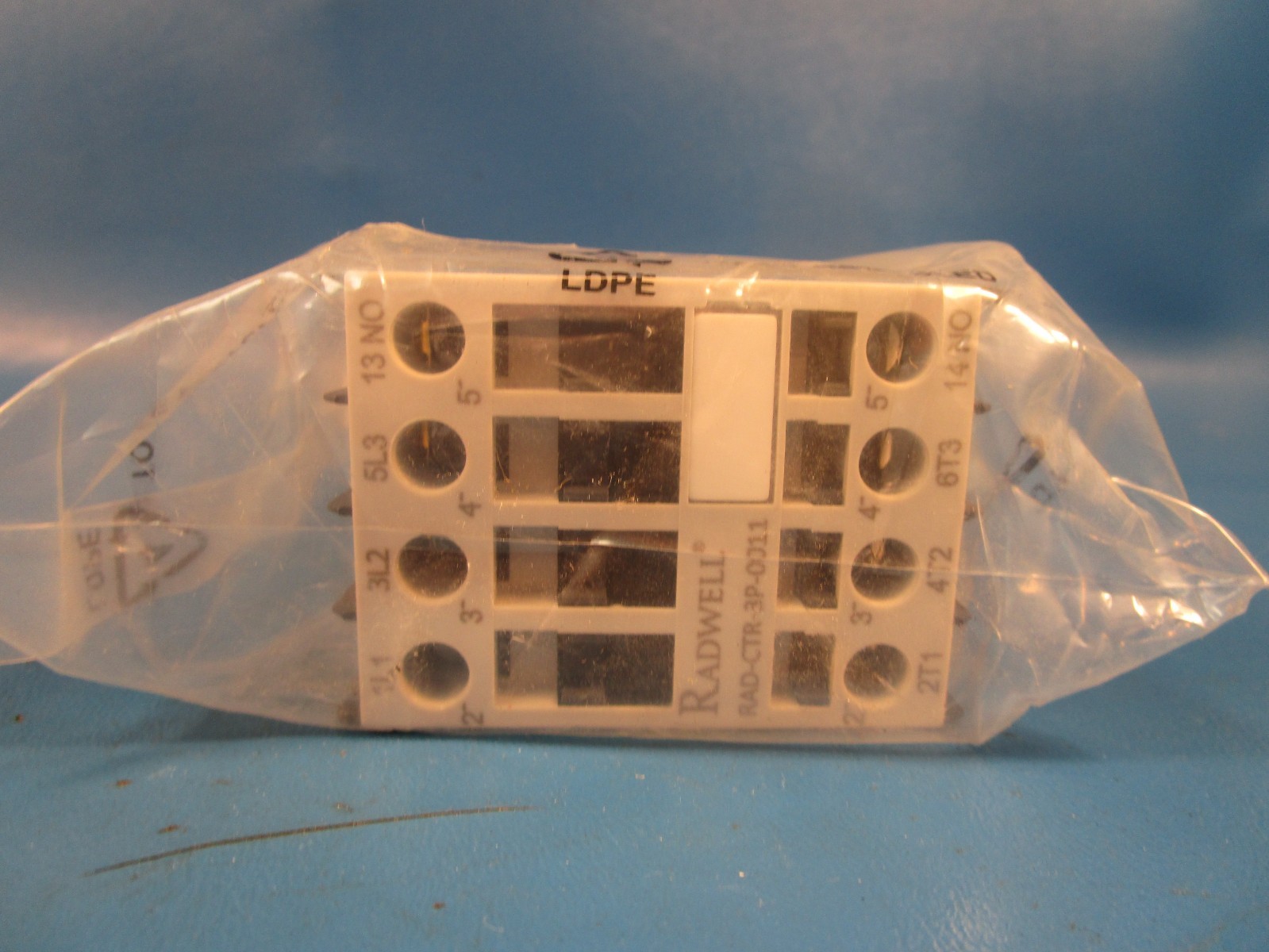RADWELL RAD-CTR-3P-0011, CONTACTOR, STANDARD, NON-REVERSING, 3 POLE, 25 amps, 11