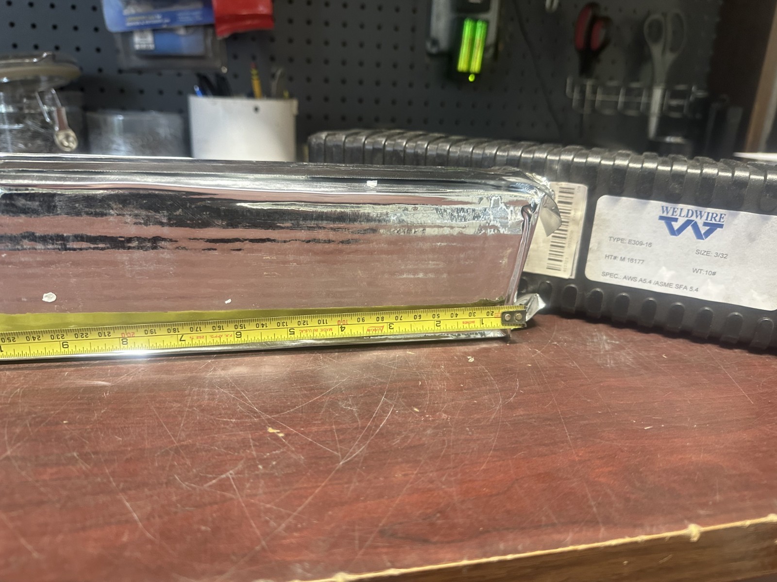 Weldwire E309-16, Welding Rod , 3/32″ x 12″, 10#, New in Case