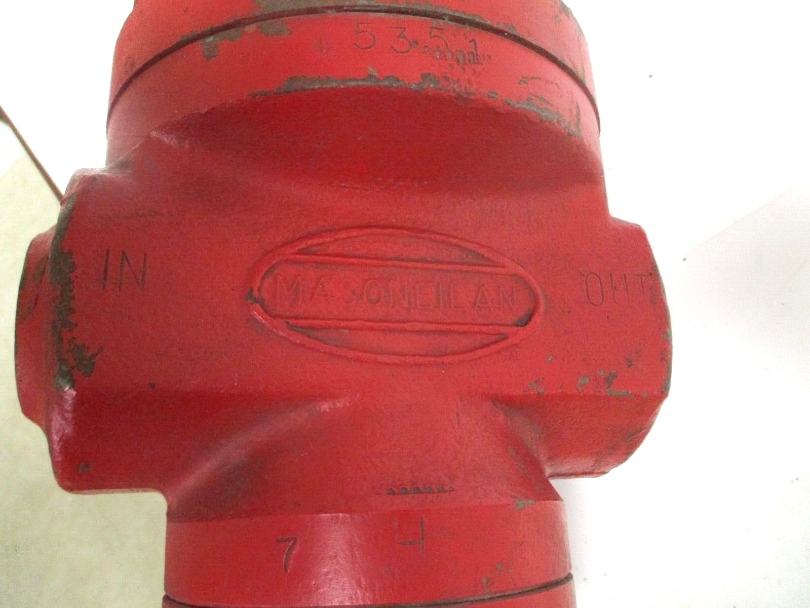 MASONEILAN , 40C , 1/2″ FNPT PRESSURE REGULATOR , RANGE: 300-600 , RECONDITION