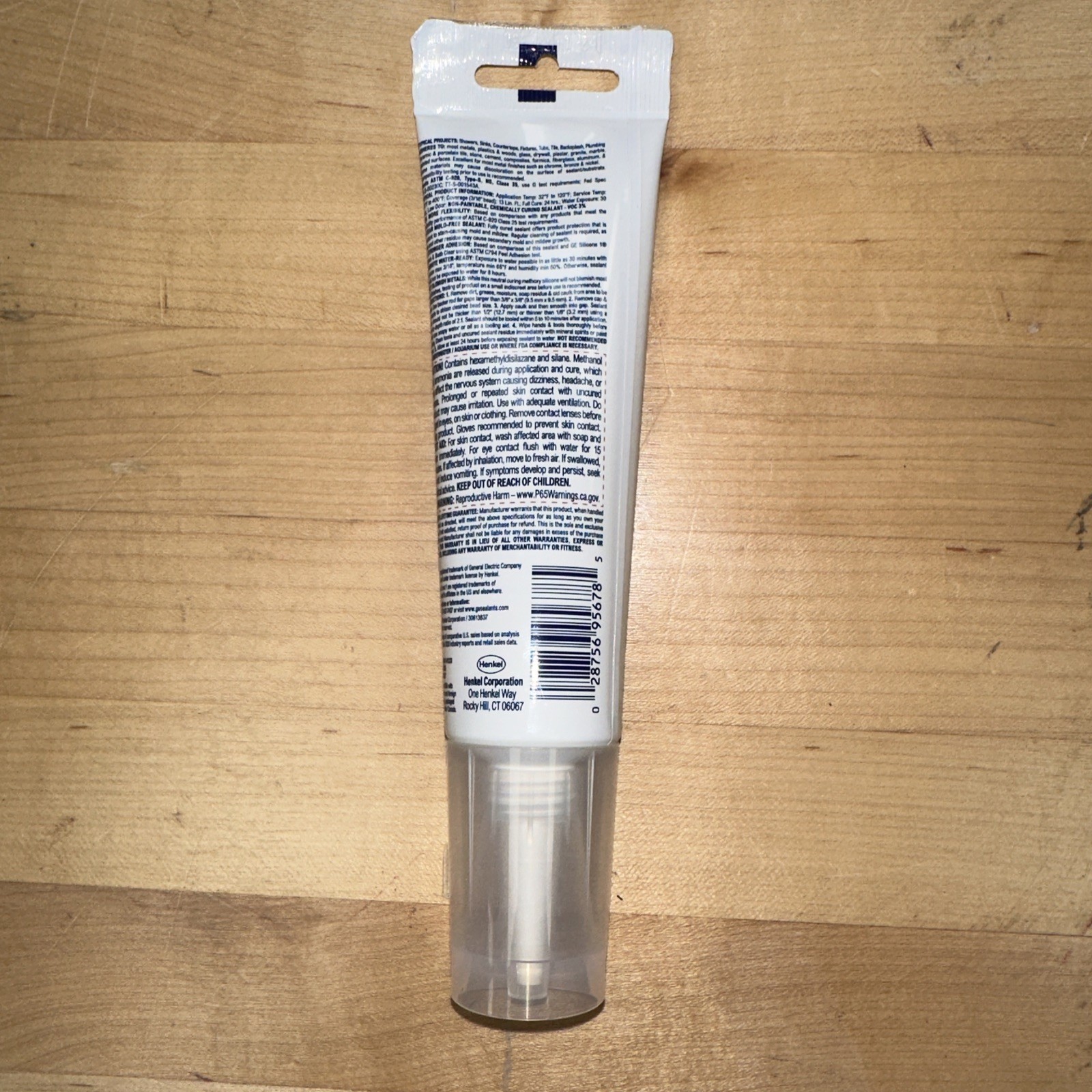 GE Advanced Silicone Caulk for Kitchen & Bathroom – 100% Waterproof Silicone…