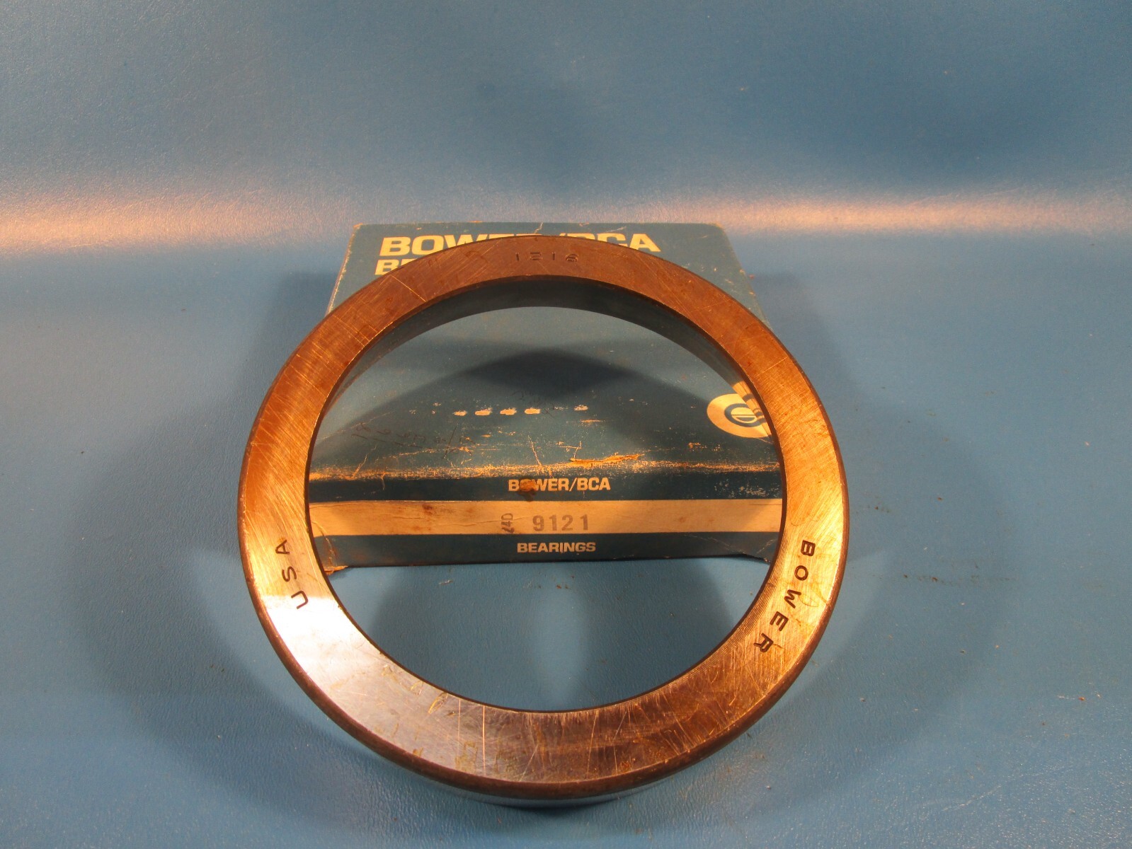 BOWER 9121, Tapered Roller Bearing Cup, 6.00″ O.D. x 1.25″ W (Timken, NTN)