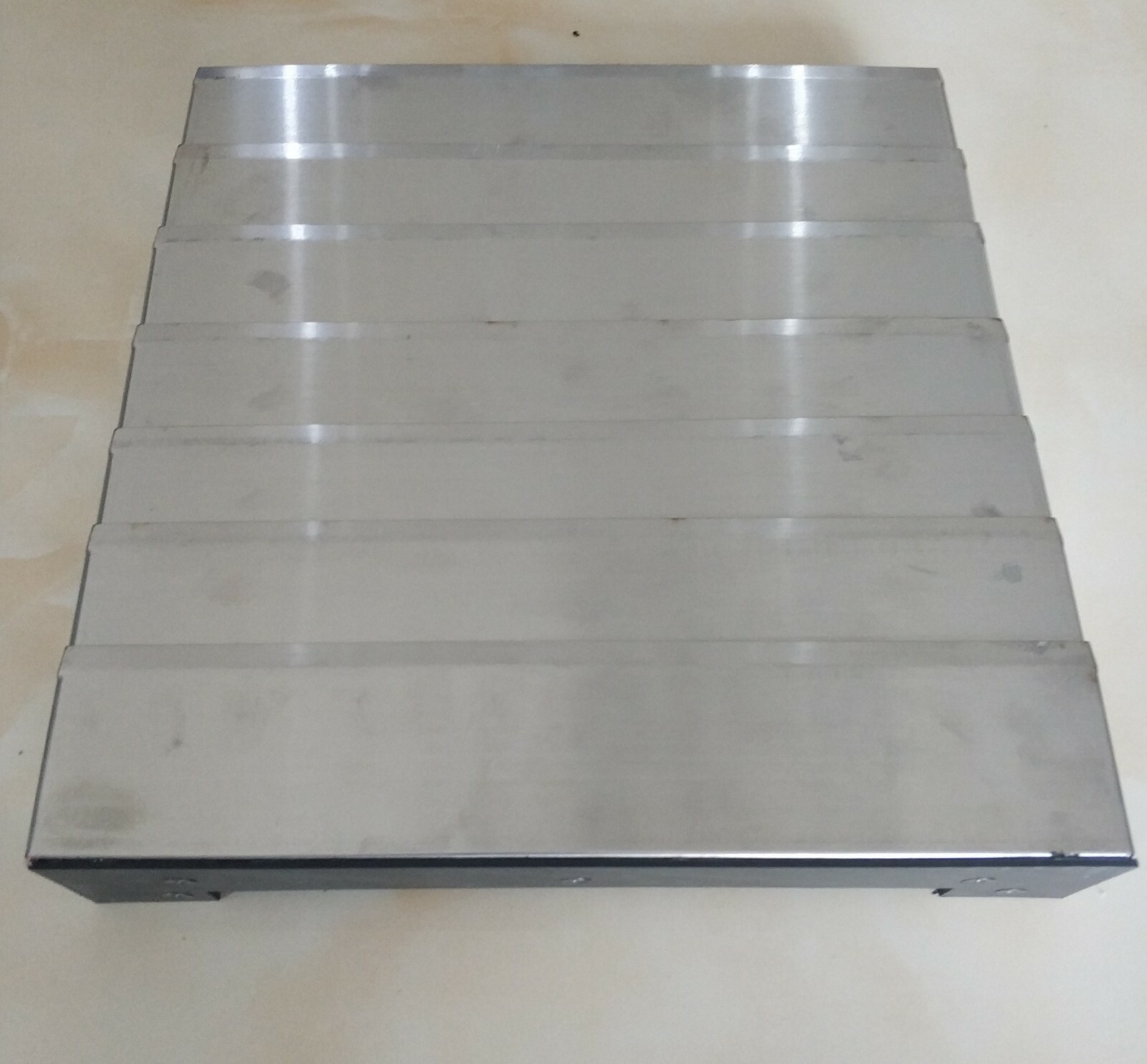 CNC lathe 3 sides Armoured guide rail protection,width260mmxheight45mmxLmax300mm