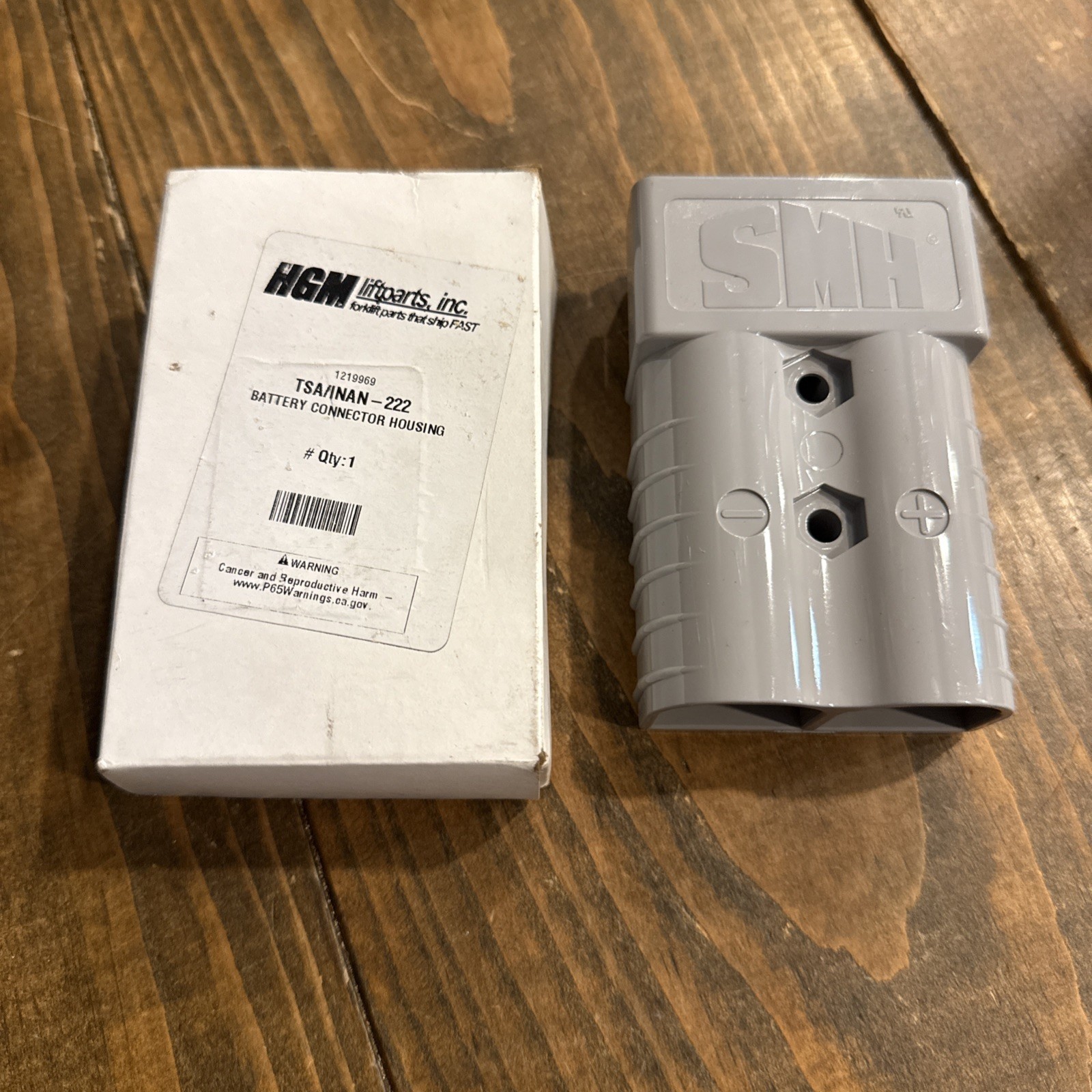 New TSA/INAN-222 350A Gray Battery Connector Housing. NEW.