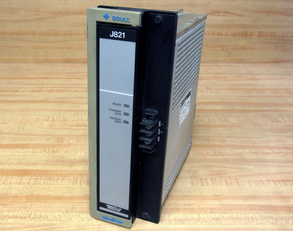 Gould/Modicon MA-J821-001 Remote I/O Receiver Module MAJ821001