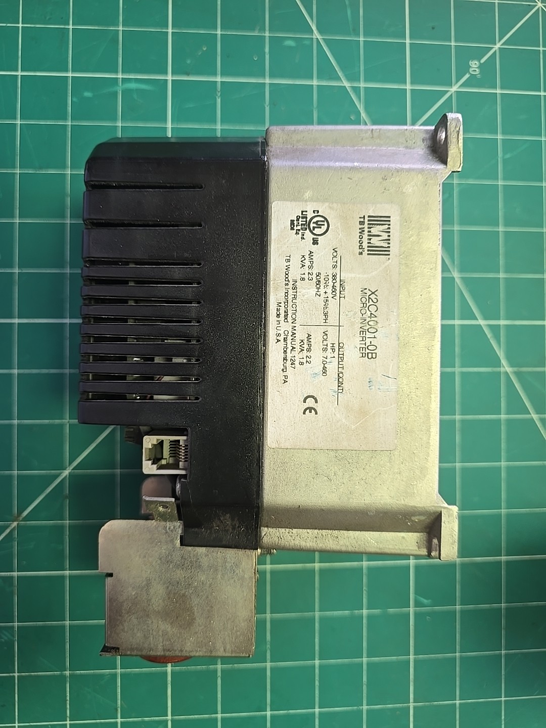 TB WOODS X2C4001-0B MICRO-INVERTER 1HP