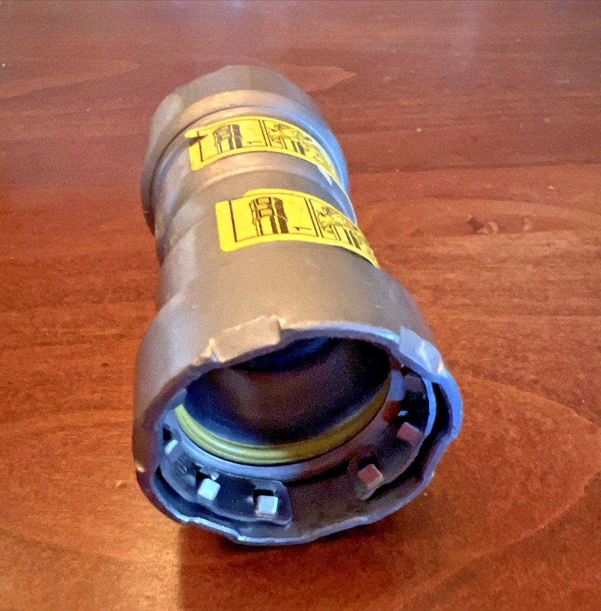 Viega 22009 MegaPressG Coupling with Stop 3/4 inch Press Connection