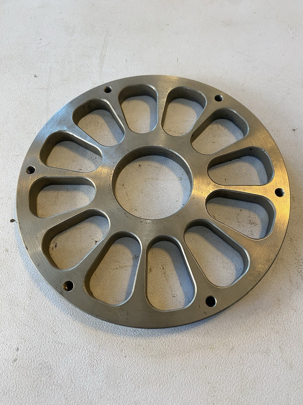 Steel Wheel Spacer 6 Hole Mount 12 Spoke 5-5/16 Diameter 1-1/2” ID