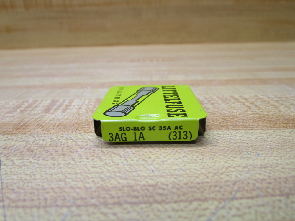 Littelfuse 3AG-1A Fuse Cross Ref 4XH40 313, Spring Element (Pack of 10)