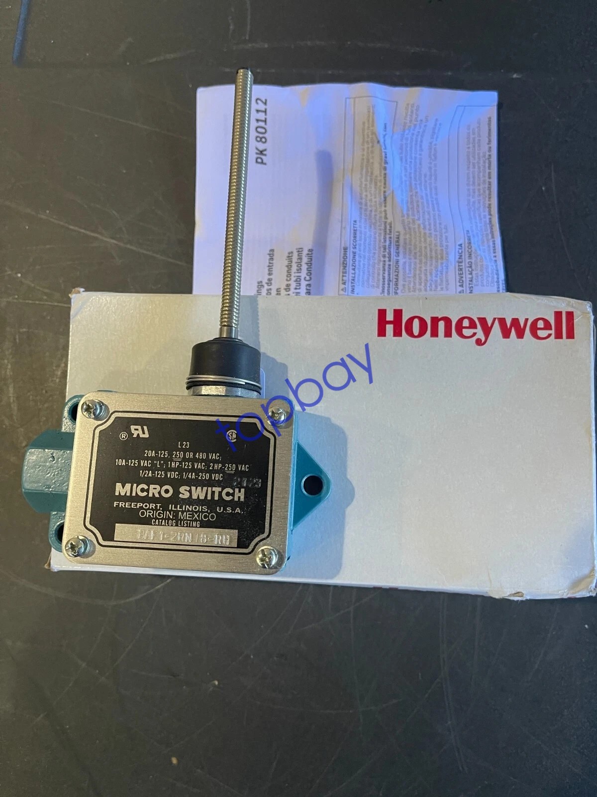 HONEYWELL BAF1-2RN18-RH microswitch