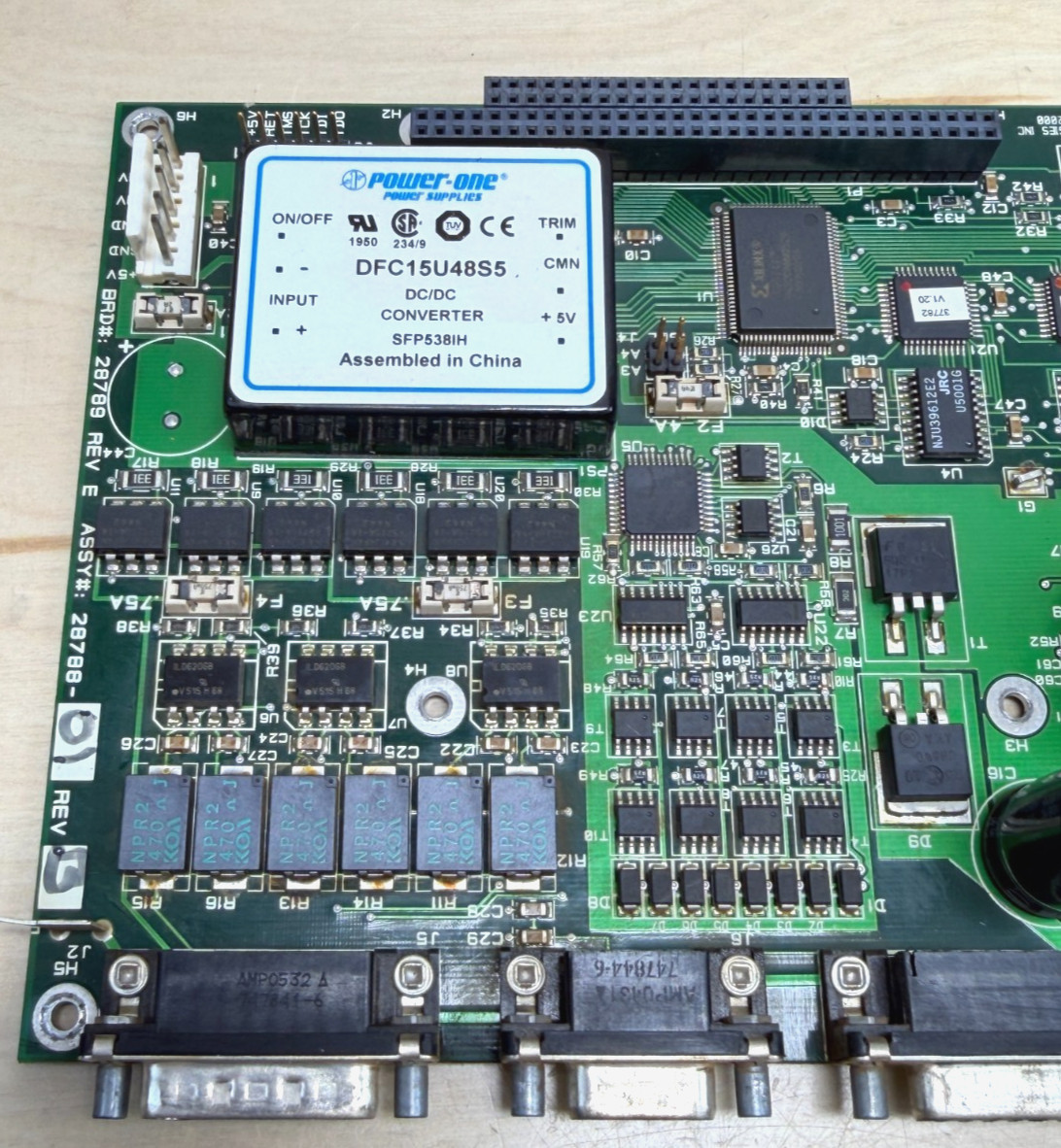 Telesis 28788-01 Rev B Communication Board for TMC420 Pinstamp Controller