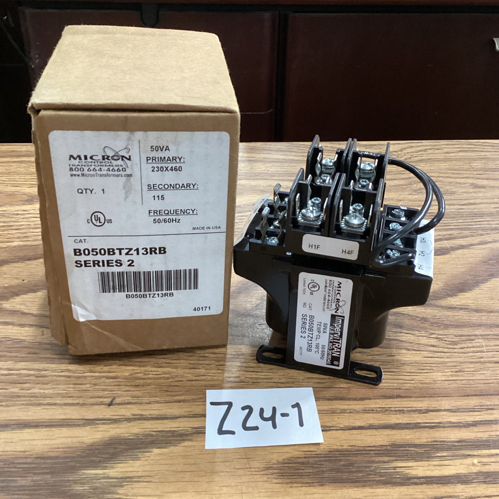 Micron B050BTZ13RB 50V 230/460 X 115 TFMR New
