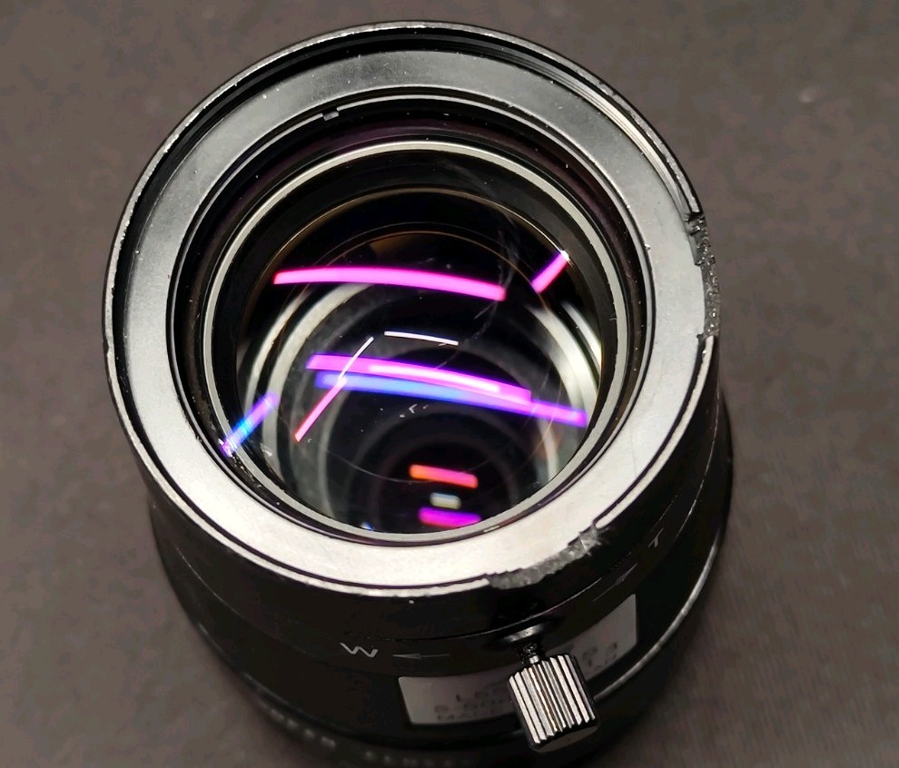Used 5 ~ 50mm Manual Zoom & Iris Lens Pelco AD CCTV L55013CS Read Description