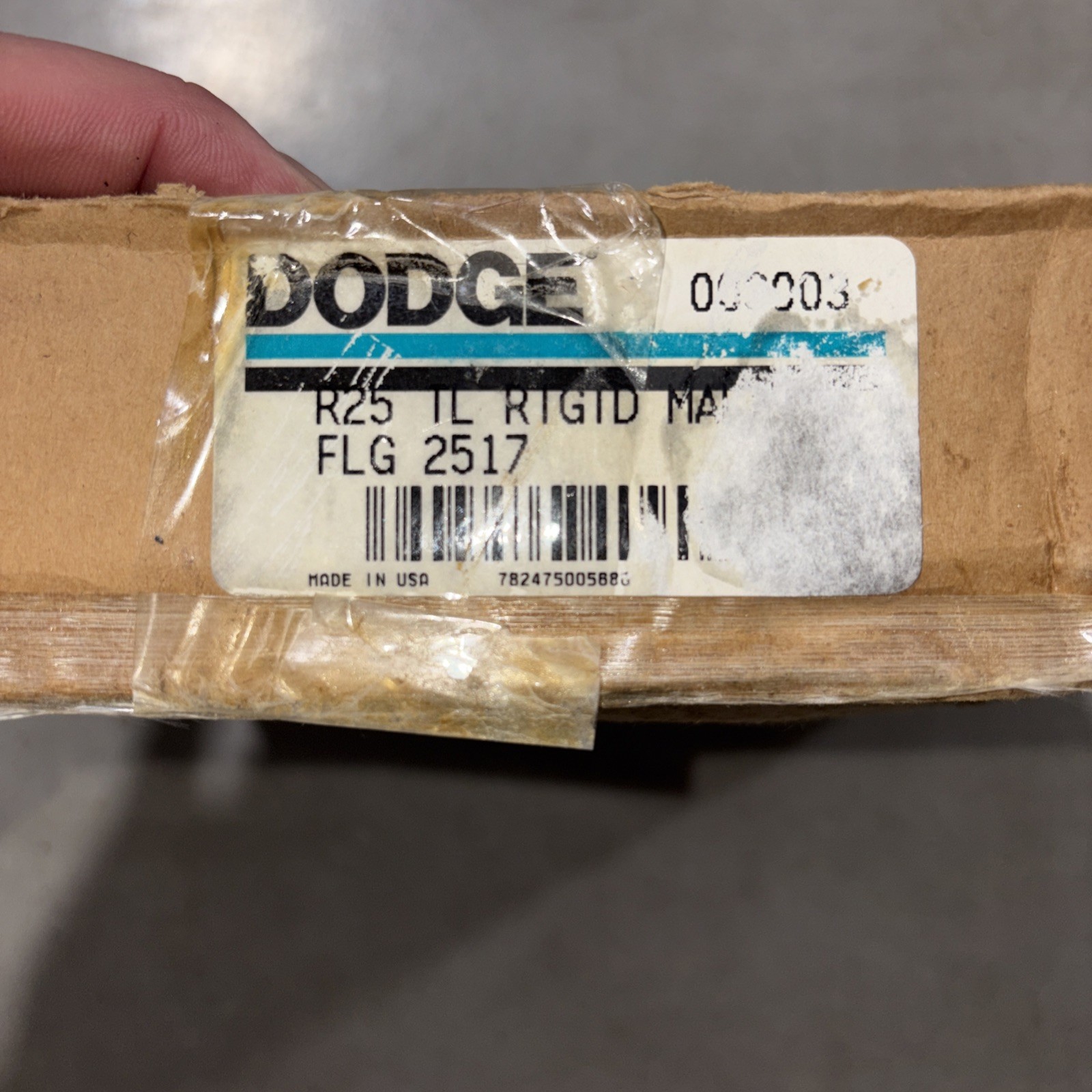 Dodge R25M FLG Male Taper Lock Rigid Coupling Half 2517, 7″ OD, 003003 *NEW*