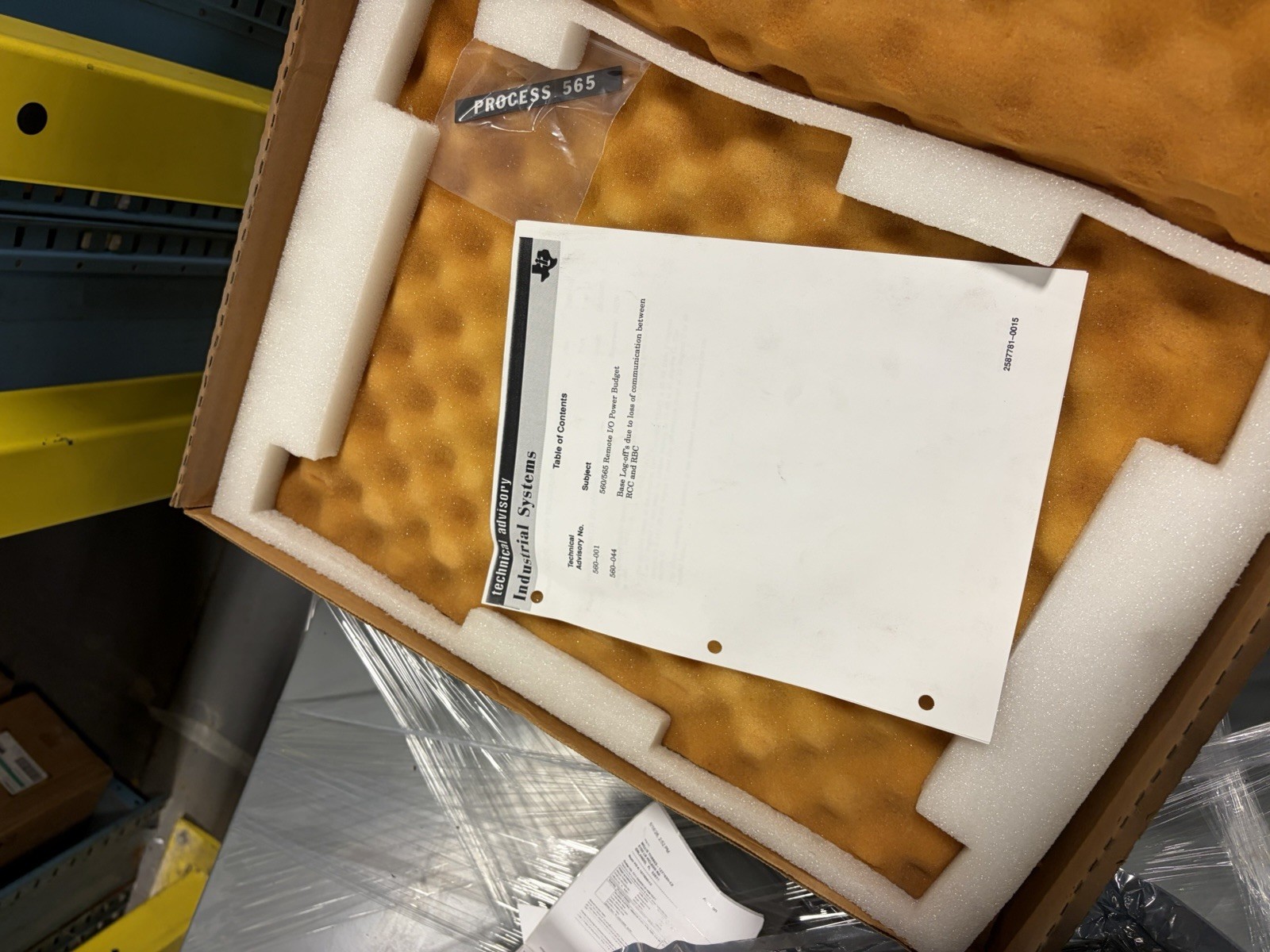 NEW TEXAS INSTRUMENTS 565-2120-TI505 CPU PROCESSOR MODULE PLC