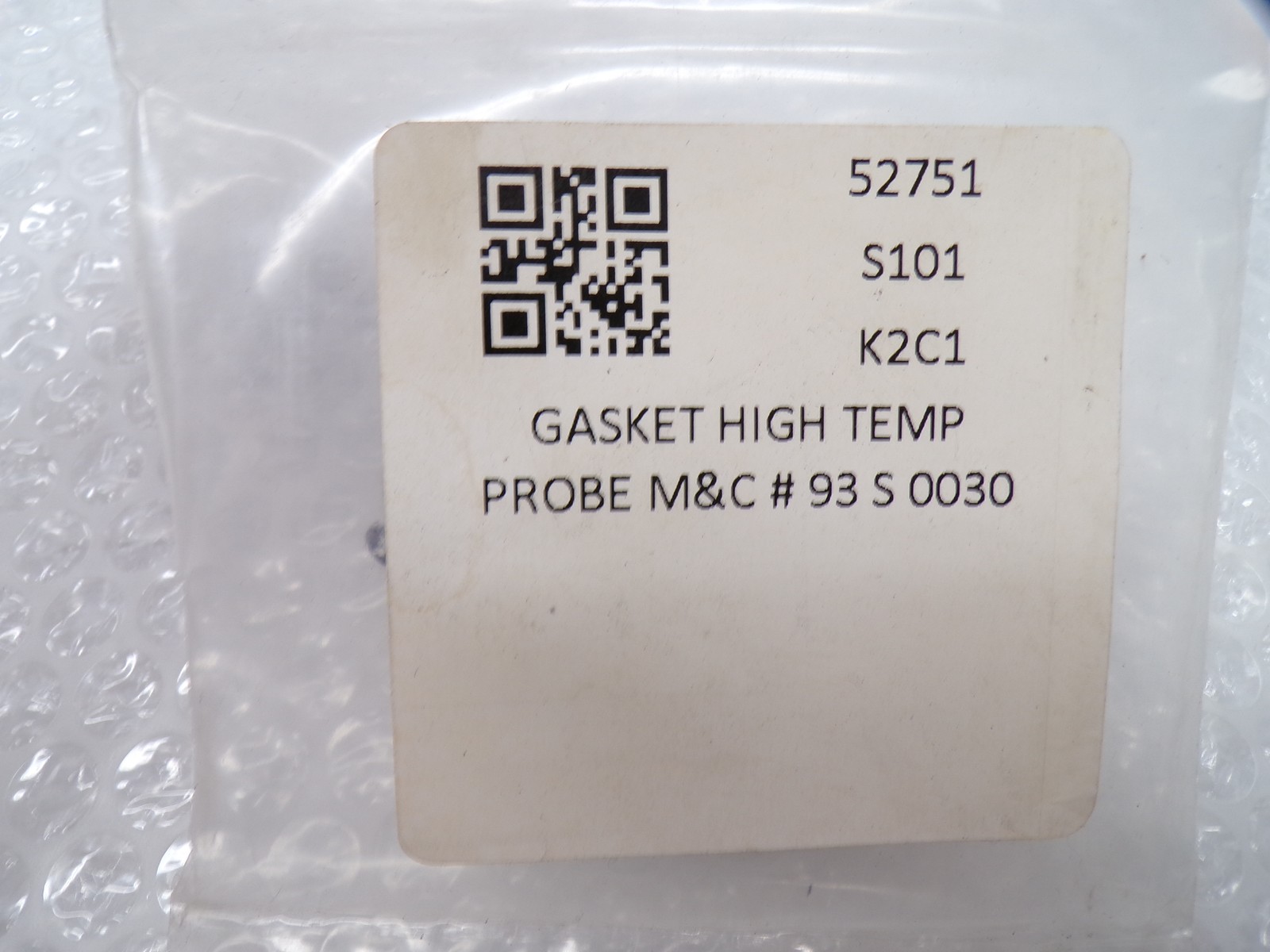 M&C 93S0030 GASKET NSNP