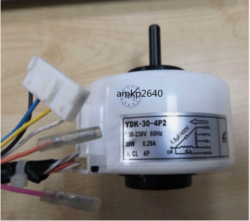 1pcs For air conditioning YDK-30-4P2 208-230V 30W 0.29A sealing motor