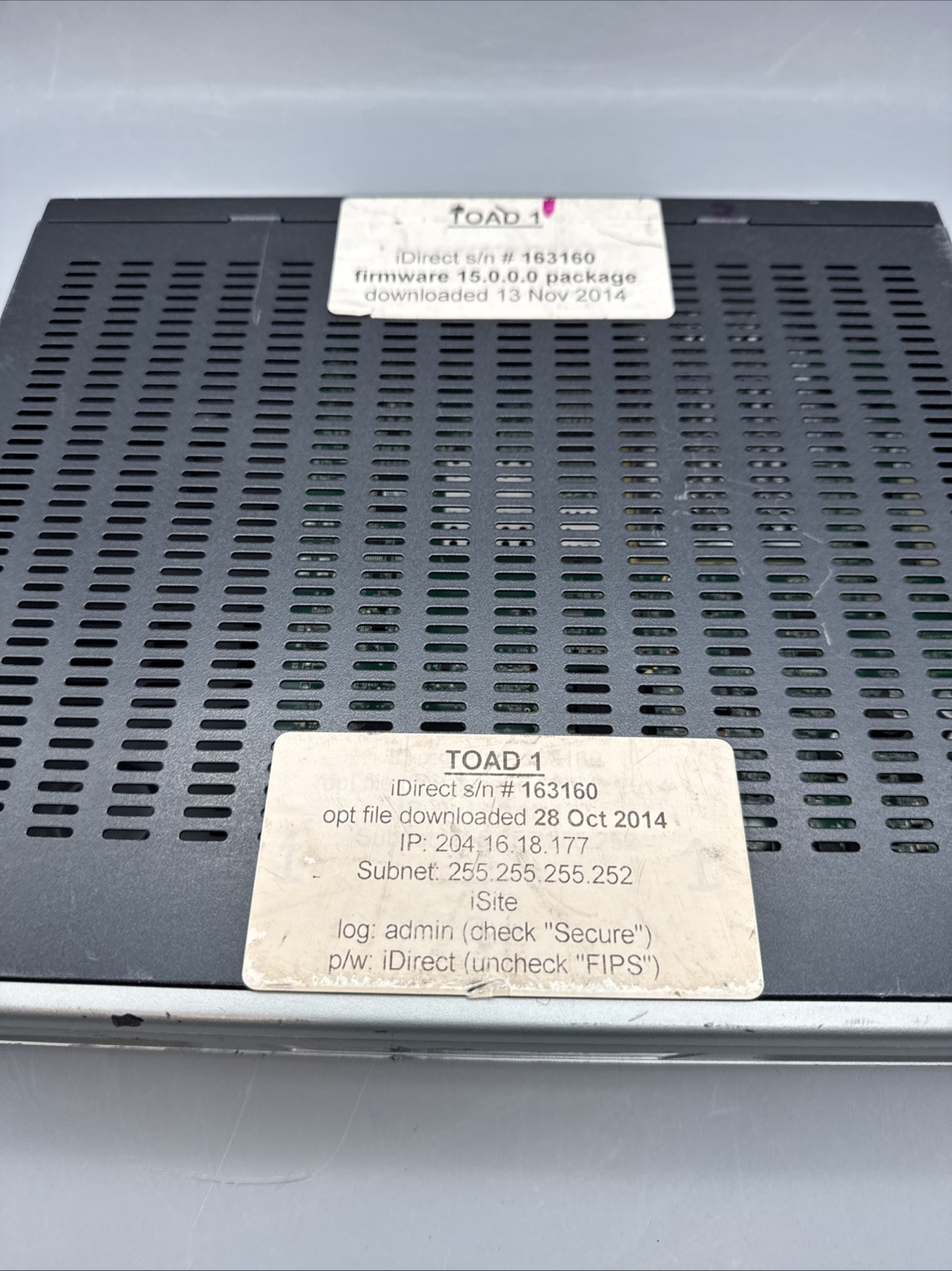 iDirect Evolution X5 Satellite Router VSAT Modem Network Appliance X5
