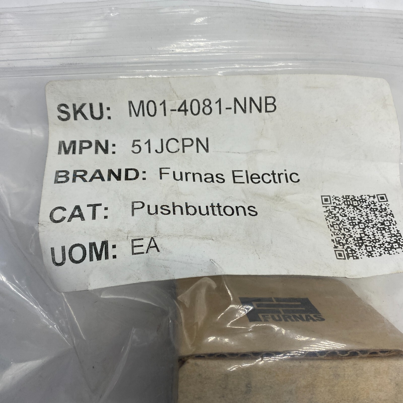 Furnas Electric 51JCPN Oil-Tight Control Push Button – Heavy Duty ✅