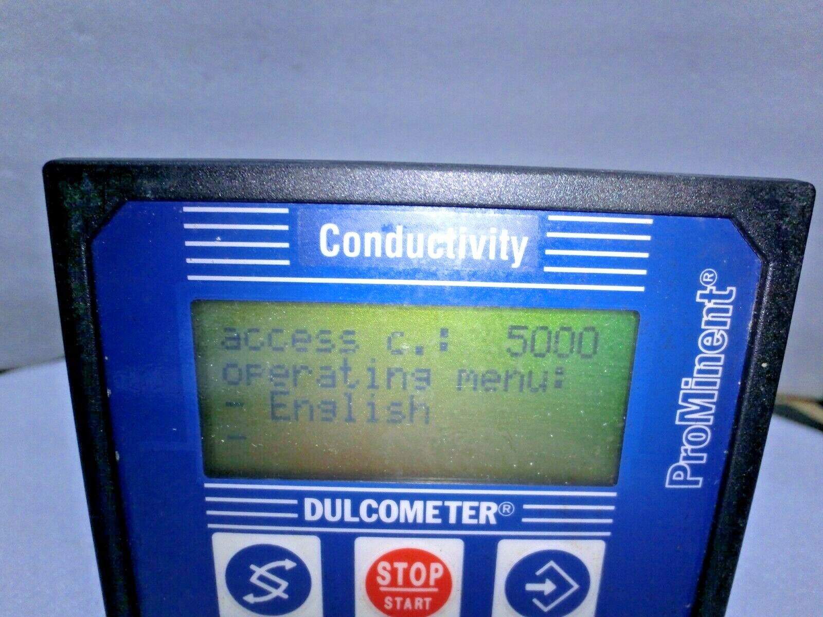 ProMinent Fluid Cntr D1CAD0L0000G000E Conductivity Dulcometer,230Vac,Used_,7549