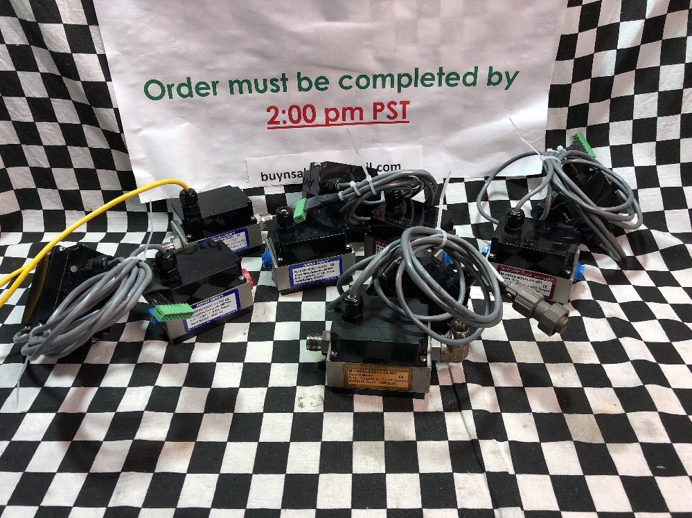 BIG LOT Malema flow sensors rotary M-10000-S3031-10-001 / M-10000-S3031-10-002