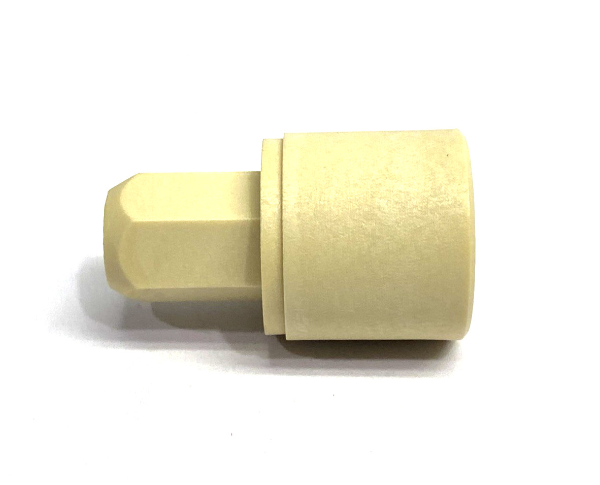 Bosch Rexroth 3842524812 Clutch Shaft Adapter D30,5X51 SW17, 17mm Hex, LOT OF 2