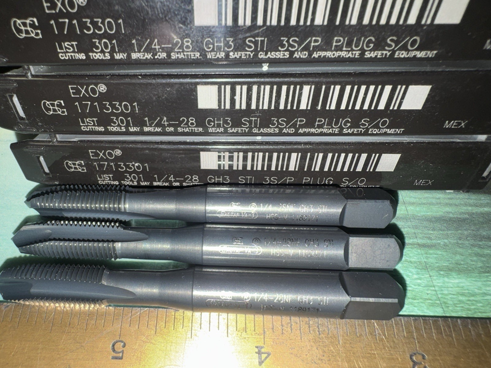 1/4-28(3PCS)GH3 OSG EXO 35/P