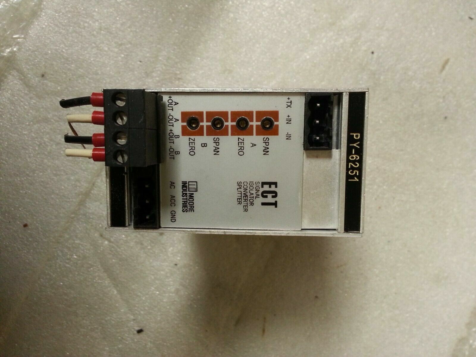 MOORE ECT/4-20MA/2X4-20MA/117AC-TX-RF 1947533 PY-6251