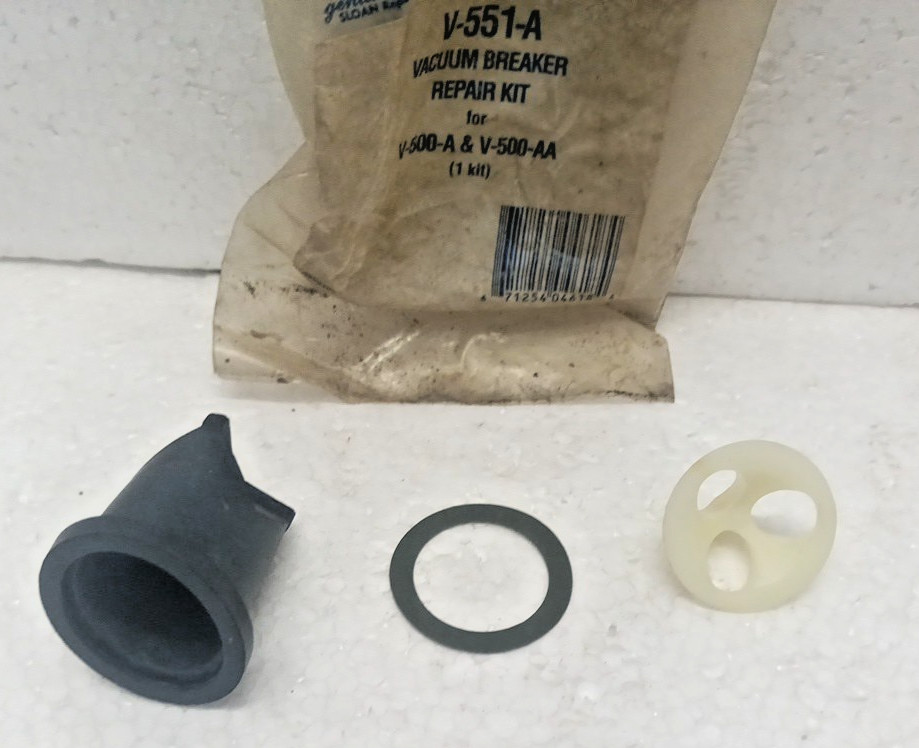 Sloan V-551-A Vacuum Breaker Repair Kit For V-500-A & V-500-AA Genuine Part