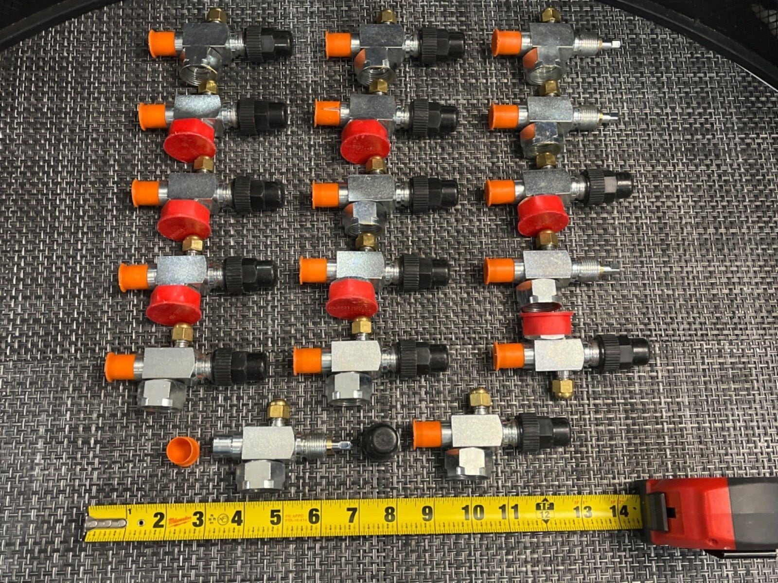 8 QTY! BULK LOT- Copeland 5/8″ Sweat 3/4” Thread Rotalook Service Valve MS90376