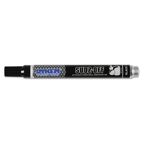 DYKEM 91985 Paint Marker Removable Medium Tip Black -20 To 150∞F Metal