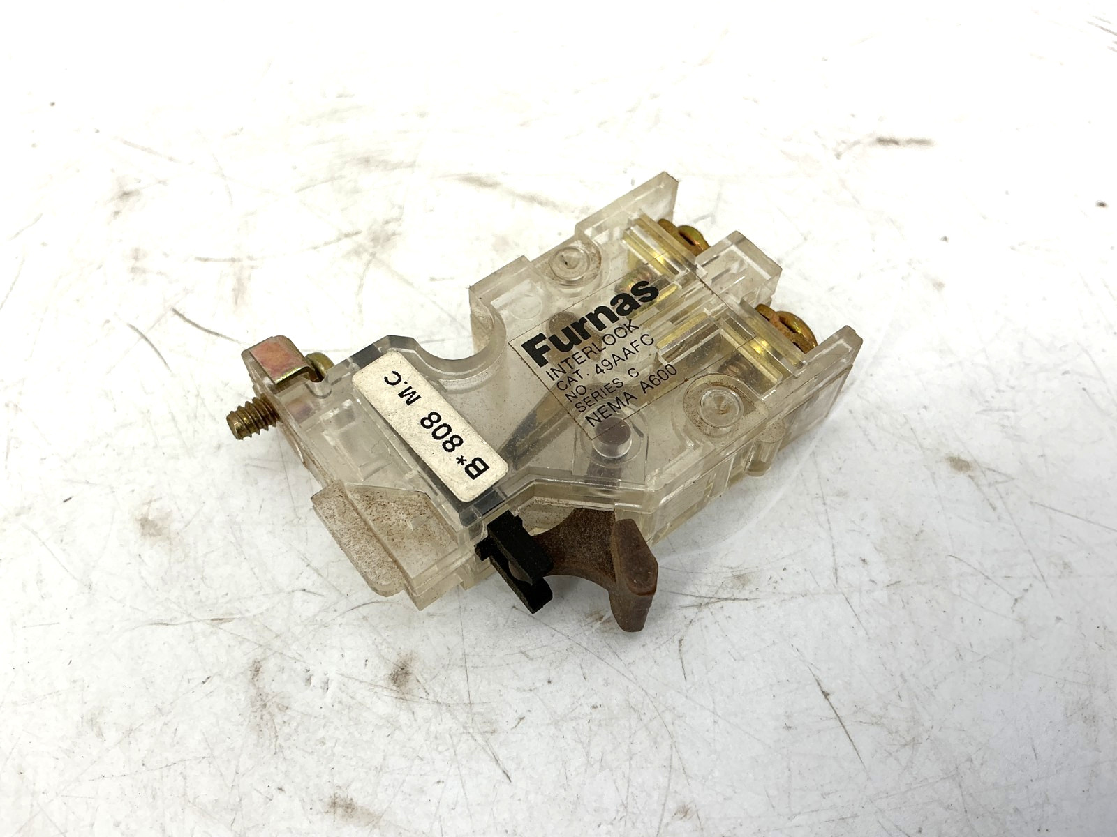New Furnas 49AAFC Auxiliary Interlock Kit Type: NC Size: 00 Thru 3-1/2 – No Box