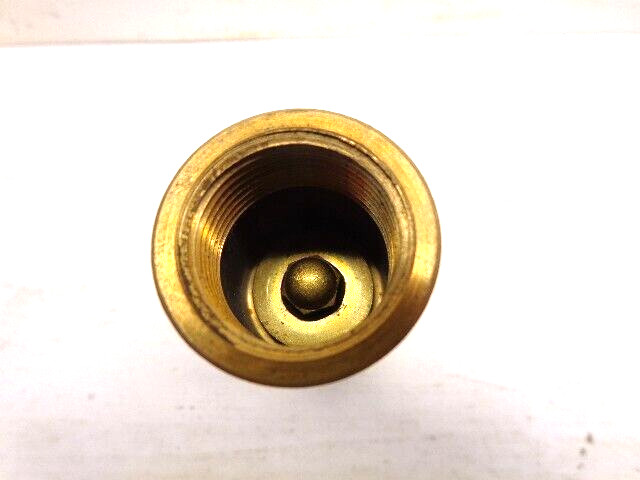 Vntg NOS Clayton MARK & Co No 5340 Brass Foot Valve w/Strainer 3/4″ Water Well