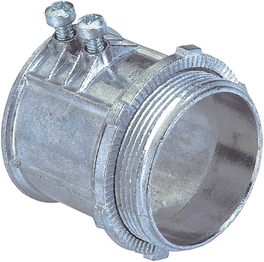 Lot of 10 – Sigma Electric 55234 Zinc Die Cast Set Screw EMT Connector 1 1/2 in.